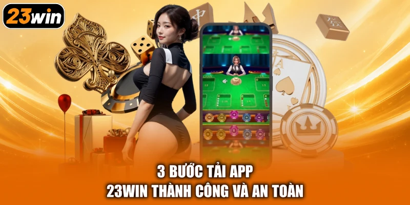 3 bước tải app 23WIN thành công và an toàn