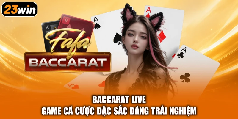 Baccarat Live - Game Cá Cược Đặc Sắc Đáng Trải Nghiệm