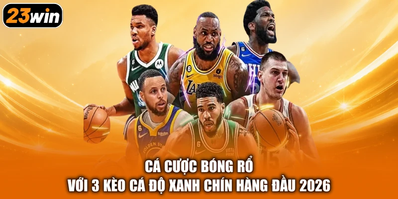 Cá Cược Bóng Rổ Với 3 Kèo Cá Độ Xanh Chín Hàng Đầu 2026