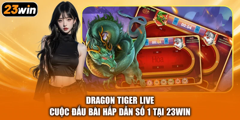 Dragon Tiger Live - Cuộc Đấu Bài Hấp Dẫn Số 1 Tại 23Win