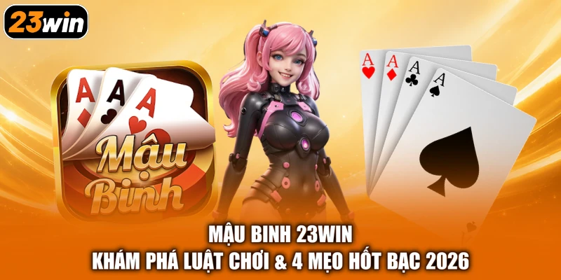 Mậu Binh 23win - Khám Phá Luật Chơi & 4 Mẹo Hốt Bạc 2026