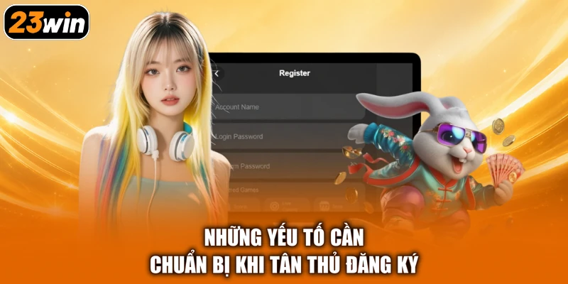 Những yếu tố cần chuẩn bị khi tân thủ đăng ký