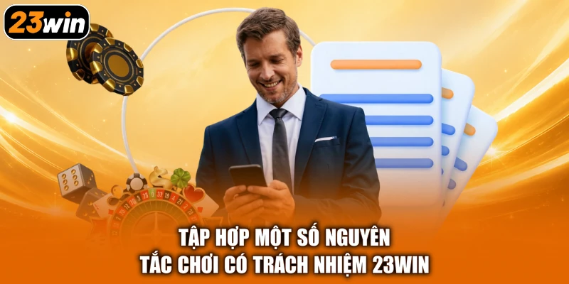 Tập hợp một số nguyên tắc chơi có trách nhiệm 23win
